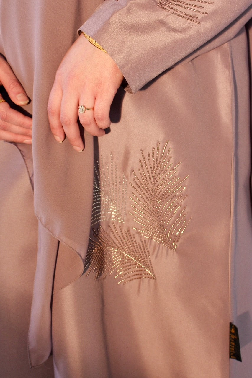 Pink Blossom Abaya